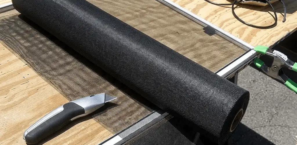 Window screen replacement materials and tools for screen repair in Peoria, IL